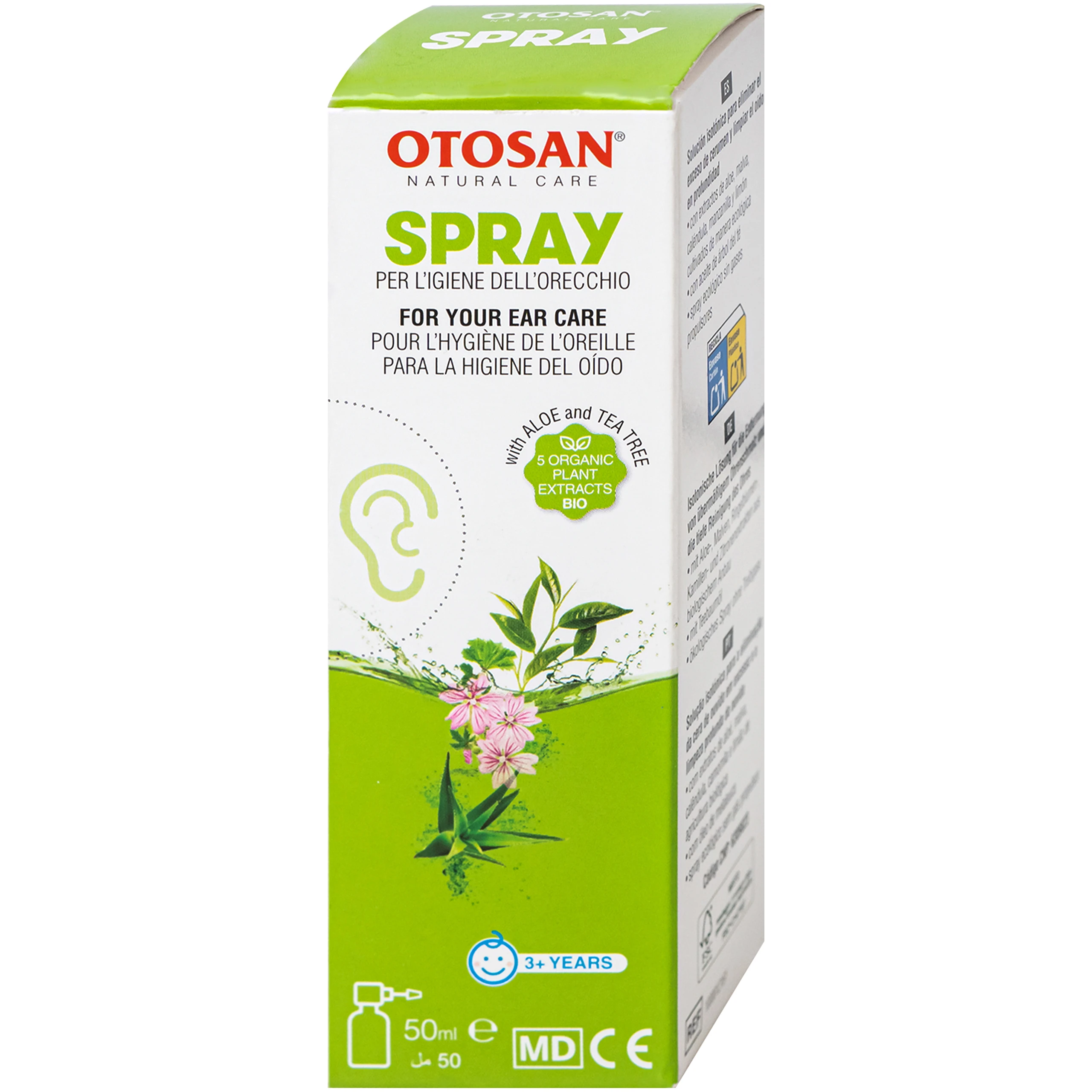 Xịt Vệ Sinh Tai Otosan Spray - Làm Sạch Ráy Dư Thừa, Chăm Sóc Da Ống Tai, Hạn Chế Ráy Tích Tụ (50ml) 2