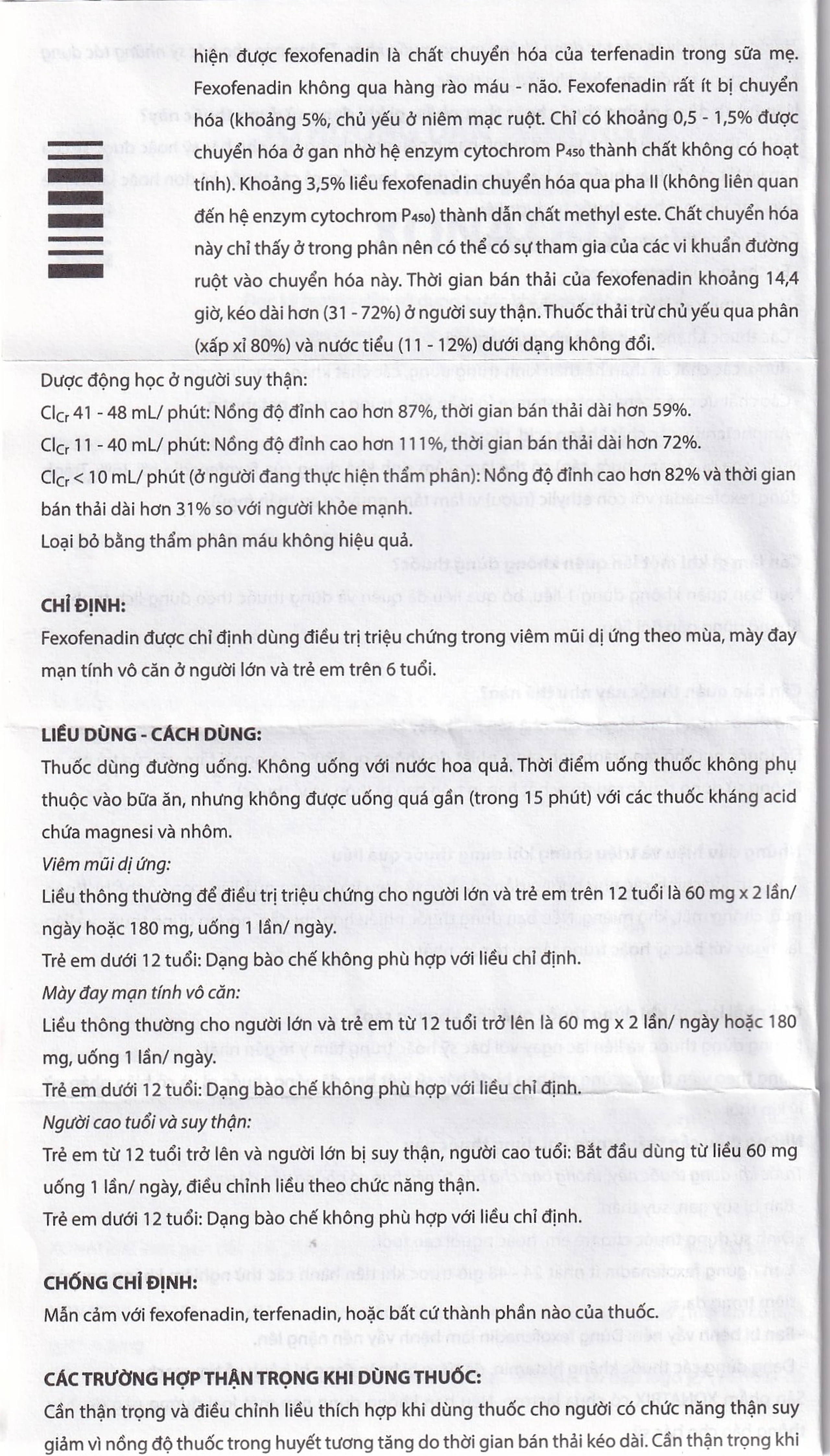 Thuốc Xonatrix 60mg DaviPharm điều trị triệu chứng viêm mũi dị ứng theo mùa (3 vỉ x 10 viên)