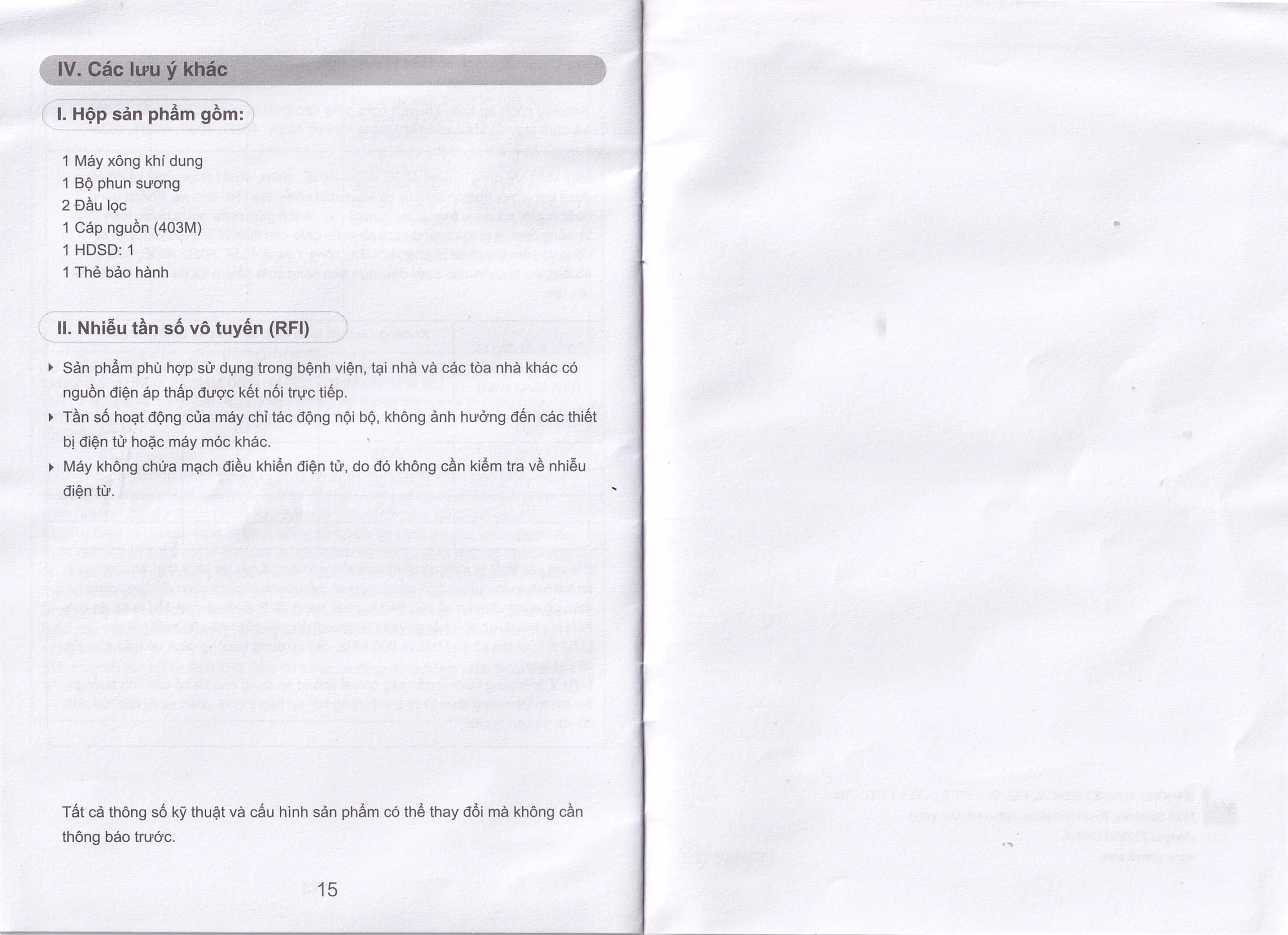 Máy xông khí dung nén khí Yuwell 403M hỗ trợ điều trị bệnh lý về đường hô hấp