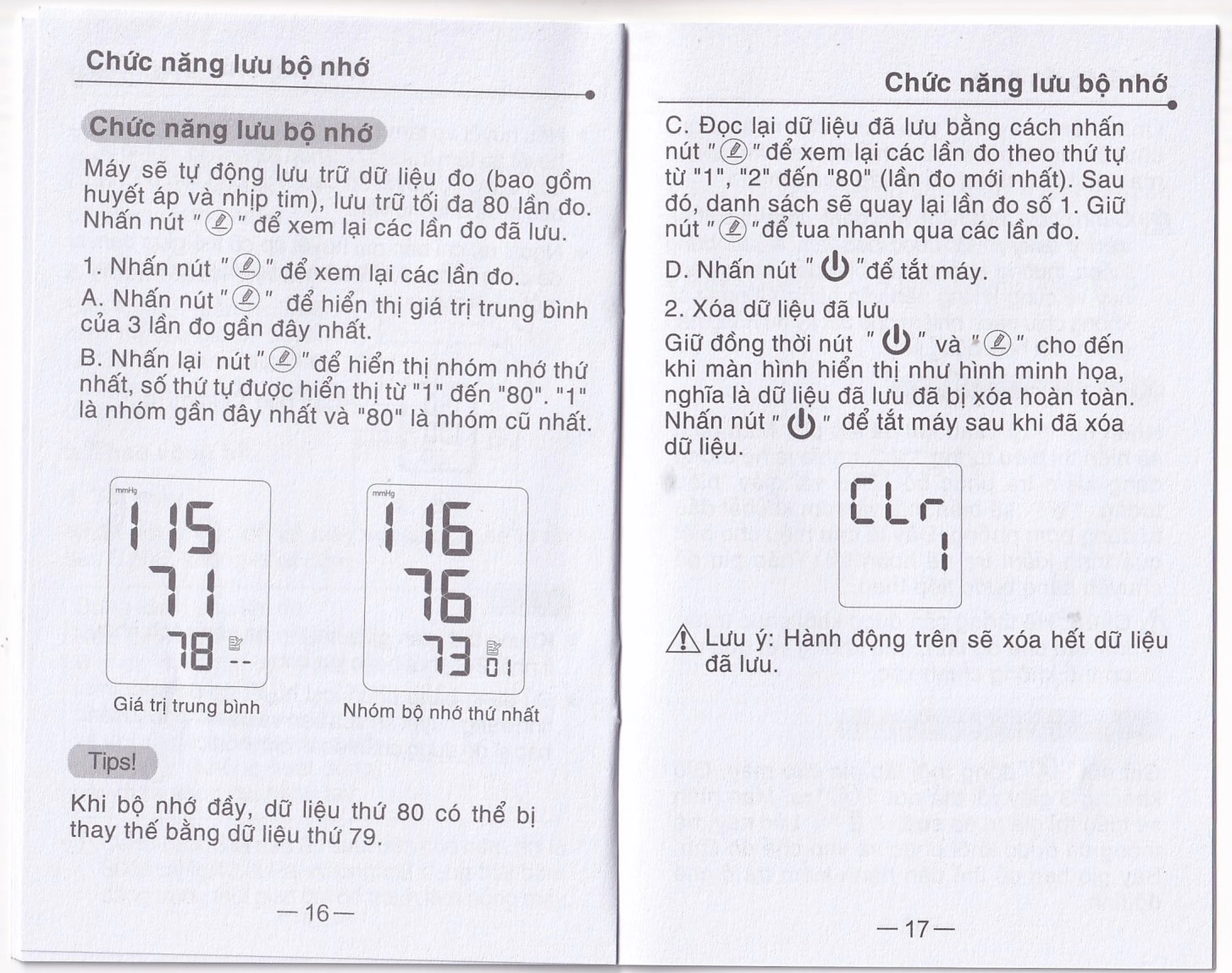 Máy đo huyết áp bắp tay Yuwell YE610D hỗ trợ đo huyết áp, nhịp tim