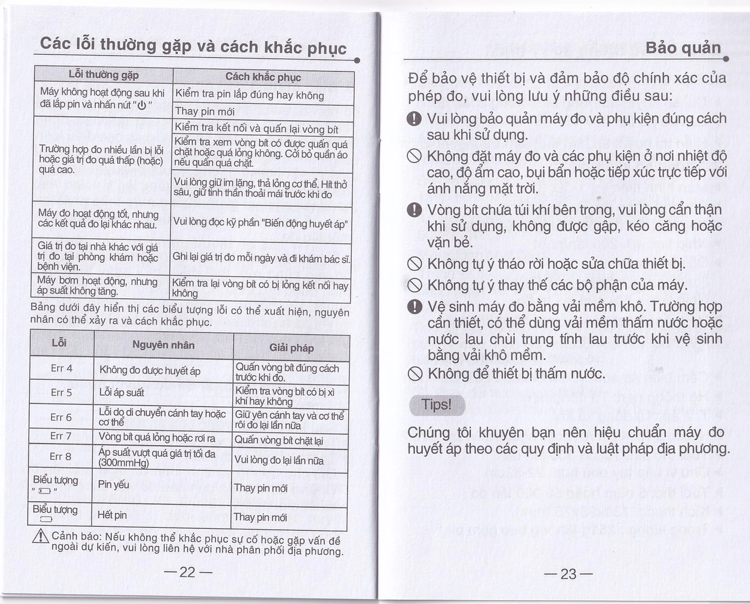 Máy đo huyết áp bắp tay Yuwell YE610D hỗ trợ đo huyết áp, nhịp tim