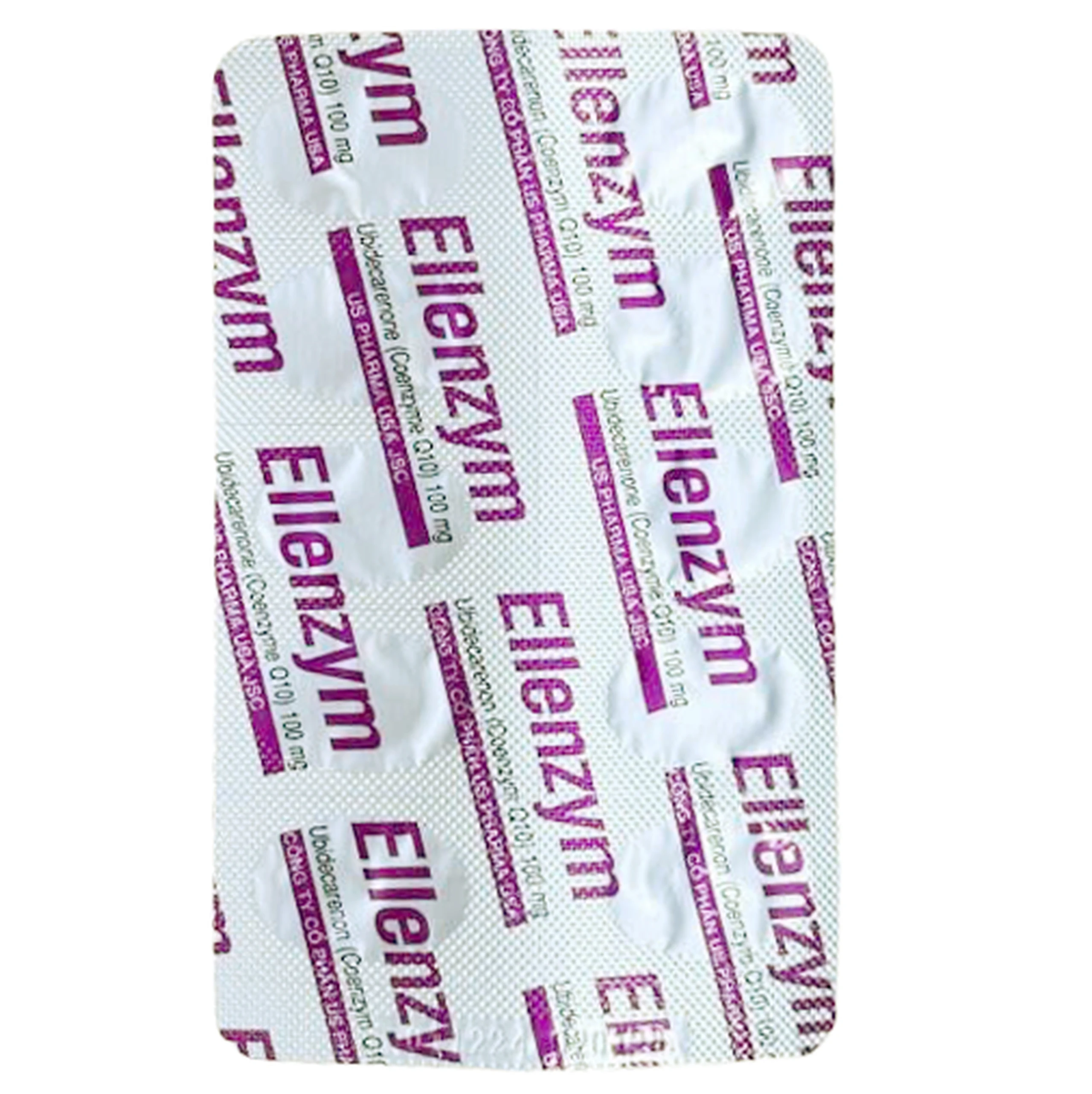 Thuốc Ellenzym 100mg USP hỗ trợ làm giảm các triệu chứng suy tim mạn tính (3 vỉ x 10 viên)