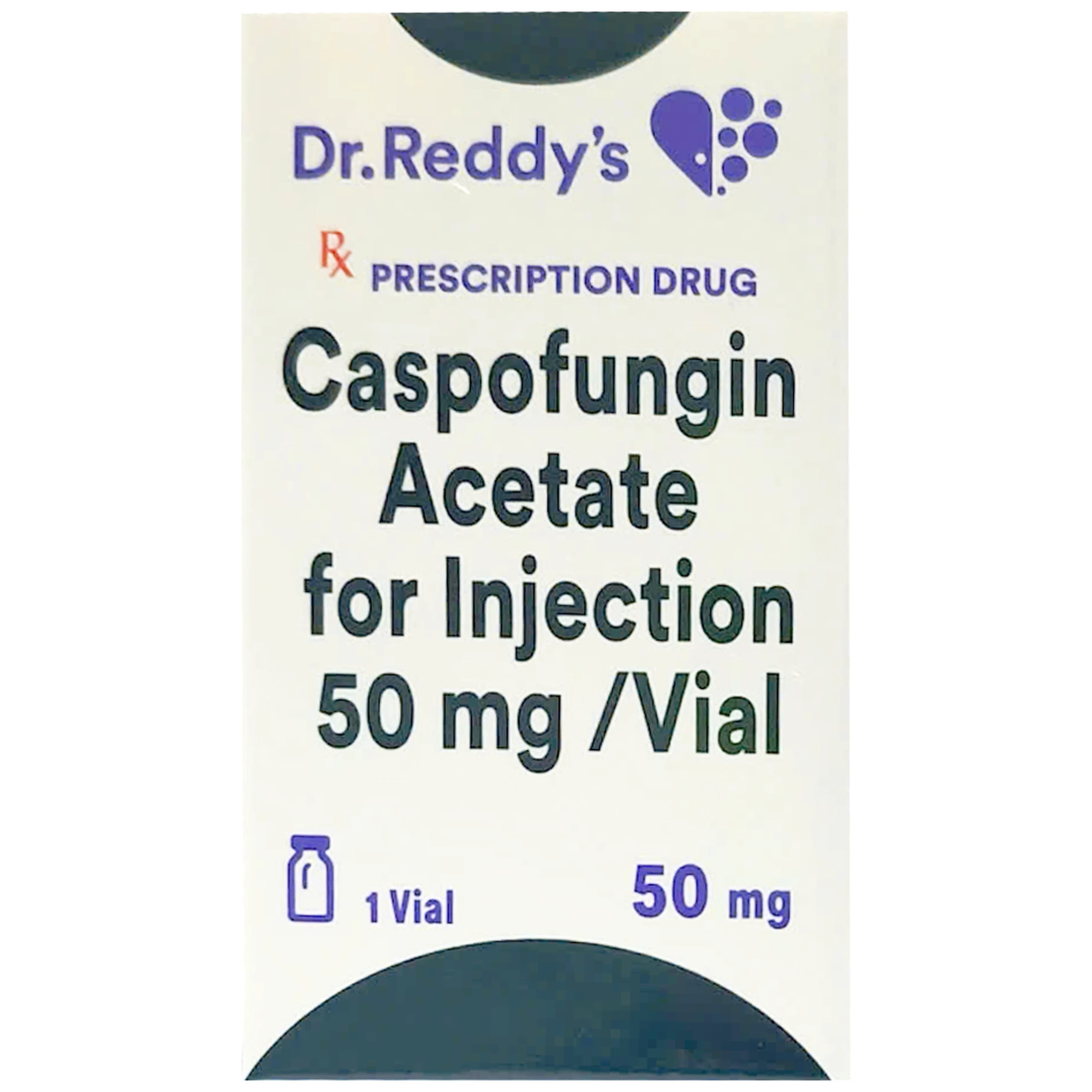 Thuốc Caspofungin Acetate For Injection 50mg/per Vial điều trị nhiễm Candida, nhiễm Aspergillus