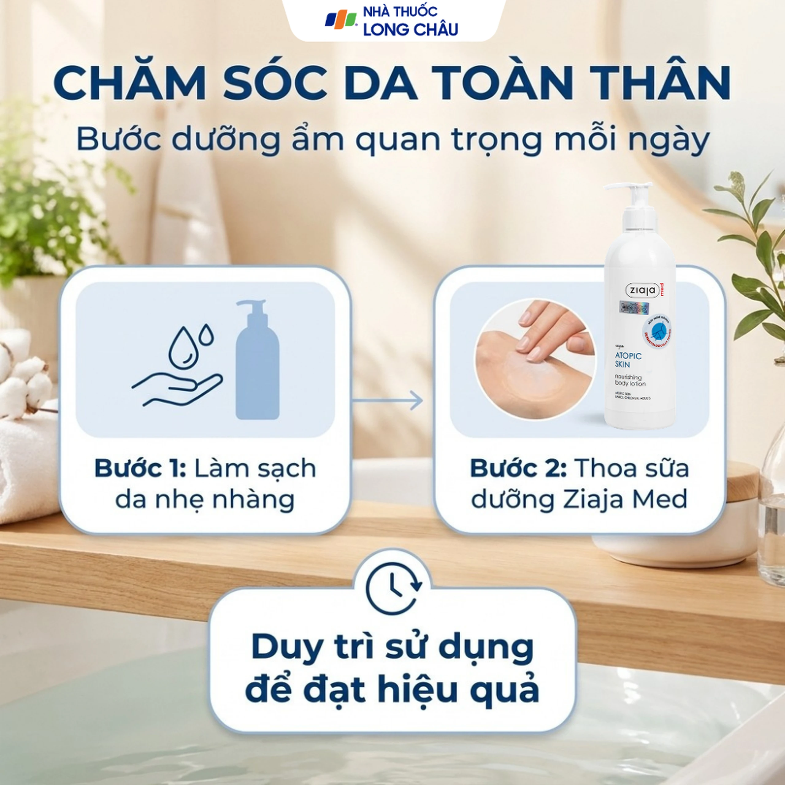 Nhũ tương dưỡng ẩm, làm mềm da Ziaja 1% urê Baniphar 400ml 7