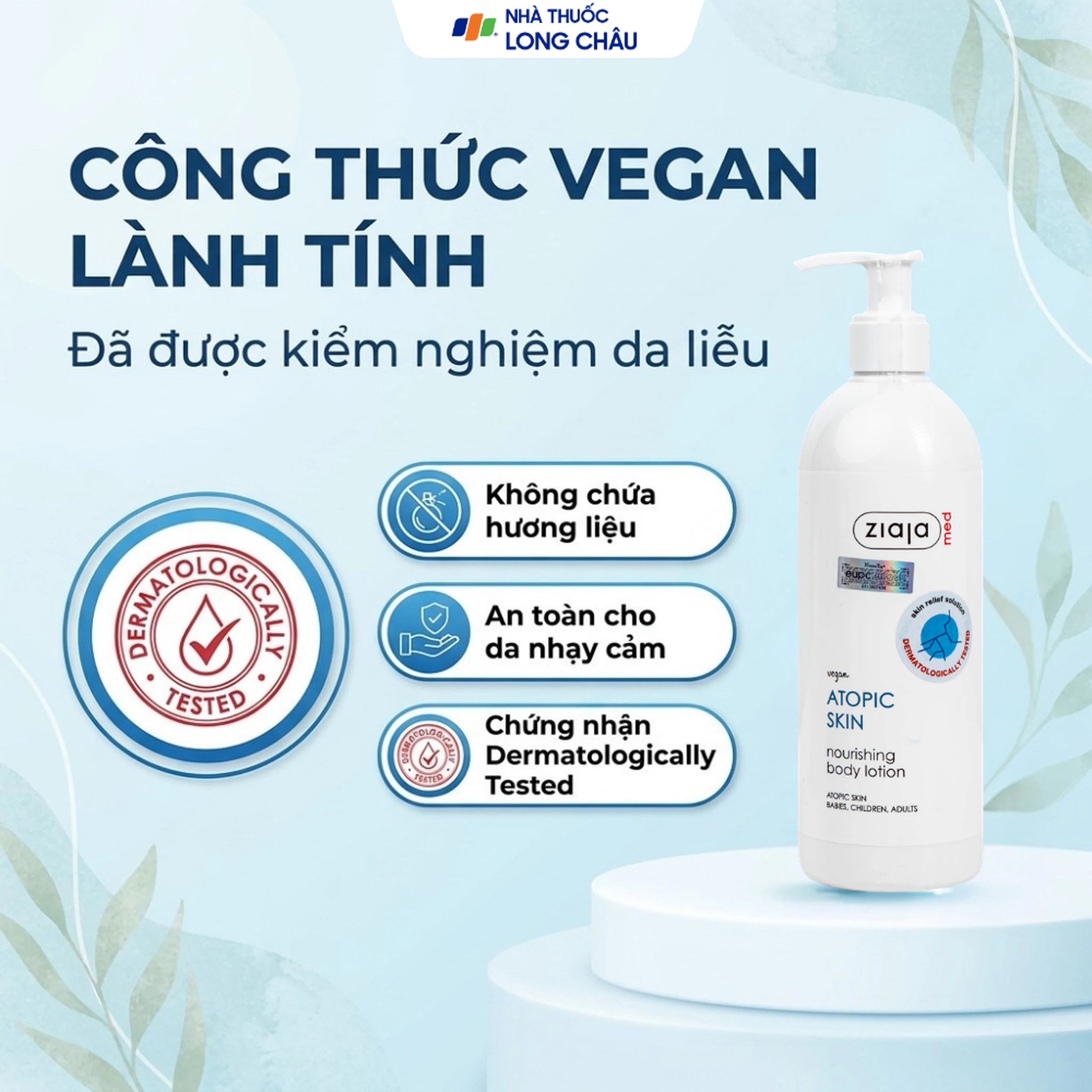 Nhũ tương dưỡng ẩm, làm mềm da Ziaja 1% urê Baniphar 400ml 4