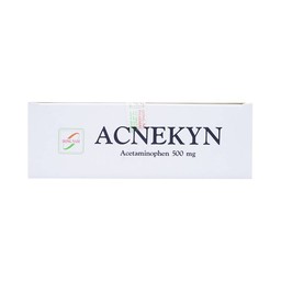 Thuốc Acnekyn 500mg Đông Nam điều trị các chứng đau và sốt từ nhẹ đến vừ (10 vỉ x 10 viên)