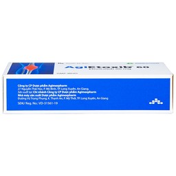 Thuốc Agietoxib 60 Agimexpharm điều trị viêm xương khớp (3 vỉ x 10 viên)