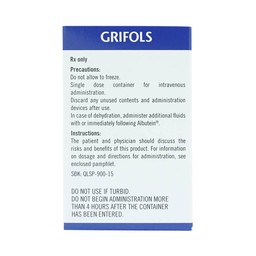 Dịch truyền Albutein 20% Grifols điều trị sốc giảm thể tích (50ml)
