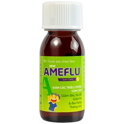 Siro New Ameflu Day Time 160mg/5ml OPV giảm các triệu chứng cảm cúm (60ml)