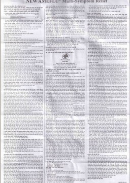 Siro Ameflu Multi-Symtom Relief OPV hương dâu điều trị các triệu chứng cảm cúm (60ml)