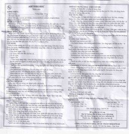 Thuốc Arthrobic 15 Mekophar điều trị viêm đau xương khớp, viêm khớp dạng thấp (30 viên)