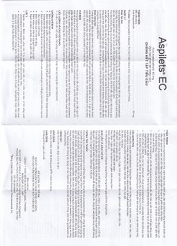 Thuốc Aspilets EC 80mg phòng ngừa nhồi máu cơ tim, đột quỵ (10 vỉ x 10 viên)