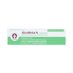 Thuốc mỡ Atcobeta-N 0,1% Atco điều trị viêm da, chàm dị ứng (15g)