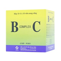 Thuốc B Complex C Vidipha bổ sung các vitamin nhóm B, C (10 vỉ x 10 viên)