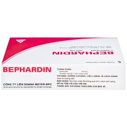 Thuốc Bephardine 100mg điều trị viêm gan siêu vi B mạn tính (3 vỉ x 10 viên)