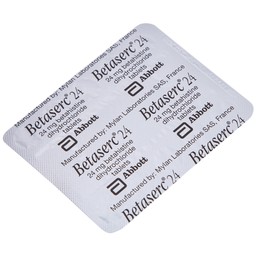 Thuốc Betaserc 24mg Abbott điều trị hội chứng Meniere (5 vỉ x 10 viên)