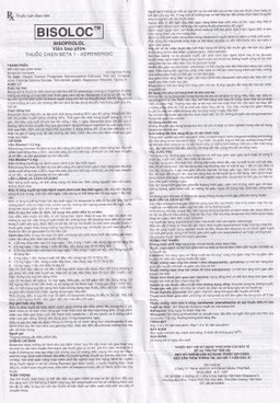 Thuốc Bisoloc United điều trị tăng huyết áp và bệnh mạch vành (3 vỉ x 10 viên)