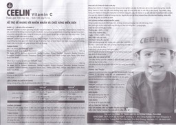 Siro Ceelin United bổ sung vitamin C, tăng cường sức đề kháng (30ml)