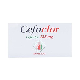 Bột pha hỗn dịch uống Cefaclor 125mg Domesco điều trị nhiễm khuẩn (10 gói)