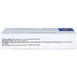 Thuốc Cefass 90mg Celogen giảm viêm khớp, viêm khớp dạng thấp (3 vỉ x 10 viên)