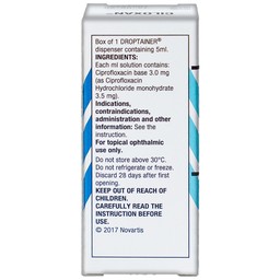 Thuốc nhỏ mắt Ciloxan Alcon điều trị loét giác mạc, viêm kết mạc (5ml)