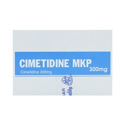 Thuốc Cimetidine MKP 300mg Mekophar điều trị ngắn hạn loét dạ dày, tá tràng tiến triển (10 vỉ x 10 viên)