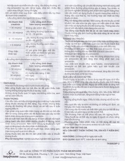 Thuốc Claminat IMP 250/31.25 điều trị nhiễm khuẩn (12 gói) 