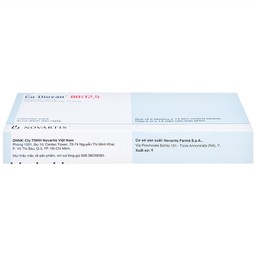 Thuốc Codiovan 80mg/12.5mg Novartis điều trị tăng huyết áp (2 vỉ x 14 viên)