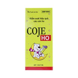 Siro Coje Ho TW3 giảm các triệu chứng ho (75ml)