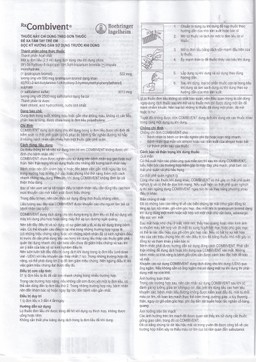 Dung dịch khí dung Combivent Boehringer kiểm soát co thắt phế quản (1 vỉ x 10 ống)