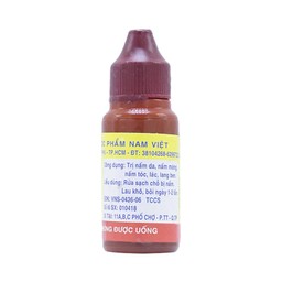 Cồn BSI 2% Nam Việt điều trị nấm da, nấm móng (18ml)
