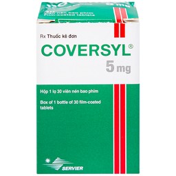 Thuốc Coversyl 5mg Servier điều trị tăng huyết áp (30 viên)
