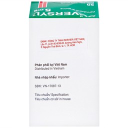 Thuốc Coversyl 5mg Servier điều trị tăng huyết áp (30 viên)