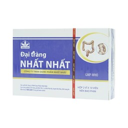 Thuốc Đại Tràng Nhất Nhất điều trị viêm đại tràng, tiêu chảy, rối loạn tiêu hóa (2 vỉ x 10 viên)