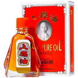 Dầu Siang Pure Oil Formula I giảm triệu chứng cảm lạnh, nhức đầu, chóng mặt, ngạt mũi (6 chai x 7ml)