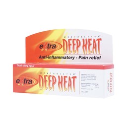 Kem Extra Deep Heat Rohto điều trị triệu chứng đau do các bệnh thấp khớp, viêm khớp (30g)