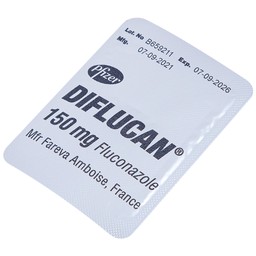 Thuốc Diflucan 150mg Pfizer điều trị tình trạng nhiễm nấm (1 vỉ x 1 viên)