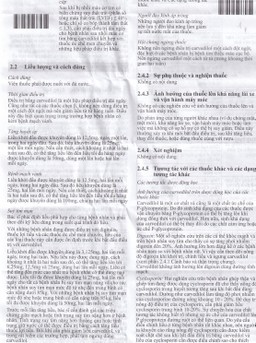 Thuốc Dilatrend Roche điều trị tăng huyết áp, bệnh mạch vành, suy tim mạn, suy thất trái (3 vỉ x 10 viên)