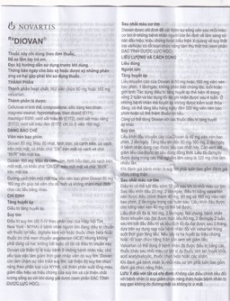 Thuốc Diovan 80 Novartis điều trị bệnh tăng huyết áp, suy tim (2 vỉ x 14 viên)