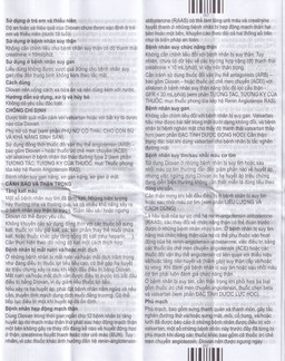 Thuốc Diovan 80 Novartis điều trị bệnh tăng huyết áp, suy tim (2 vỉ x 14 viên)