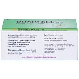 Thuốc Doniwell Kyung Dong điều trị tâm thần phân liệt (10 vỉ x 10 viên)