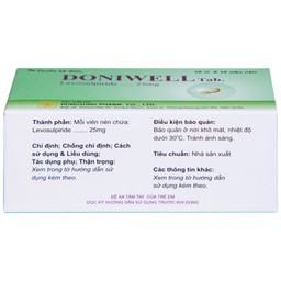 Thuốc Doniwell Kyung Dong điều trị tâm thần phân liệt (10 vỉ x 10 viên)