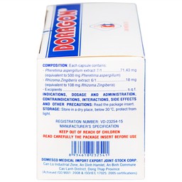 Thuốc Doragon Domesco hỗ trợ hạ men gan (10 vỉ x 10 viên)