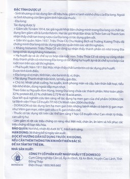 Thuốc Doragon Domesco hỗ trợ hạ men gan (10 vỉ x 10 viên)