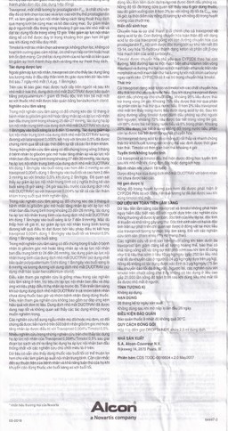 Thuốc nhỏ mắt Duotrav Alcon giảm áp lực nội nhãn (2.5ml)