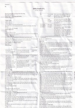 Thuốc Emla 5% Aspen gây tê bề mặt da (5 tuýp x 5g)