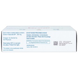 Thuốc Encorate Sun Pharma điều trị động kinh (10 vỉ x 10 viên)