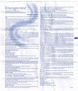 Hỗn dịch uống men vi sinh Enterogermina 2 tỷ/5ml điều trị rối loạn tiêu hóa (2 vỉ x 10 ống)