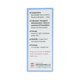 Thuốc tra mắt Eporon điều trị viêm mí mắt, viêm kết mạc (5ml)