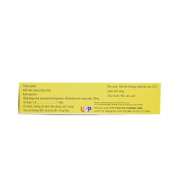 Thuốc Esomeprazol 20-US điều trị trào ngược dạ dày (3 vỉ x 10 viên)